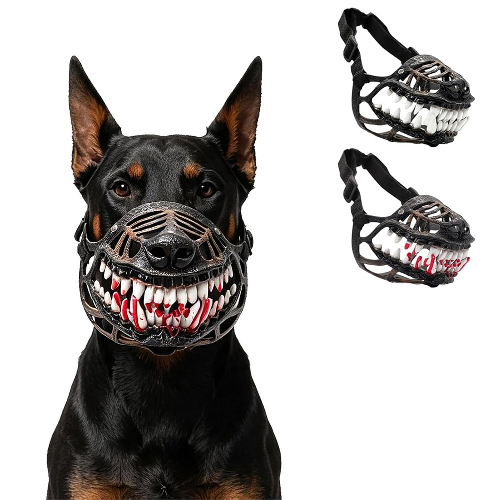 Teeth Whitening Mask - Halloween Hell Hound Monster Muzzle Scary
