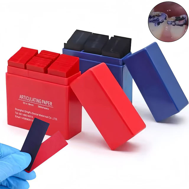 Teeth Whitening Retainer - 300Pcs/Box Dental Articulating Paper Bite Strips