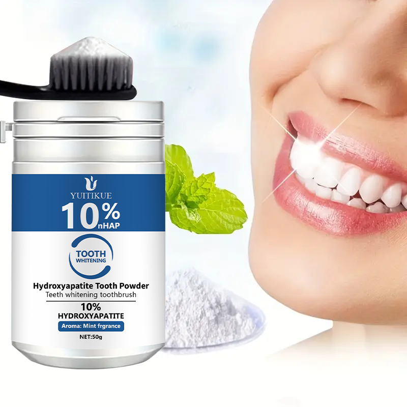 YUTIKUE 10% nHAP Tooth Powder  - Teeth Whitening Results review and price