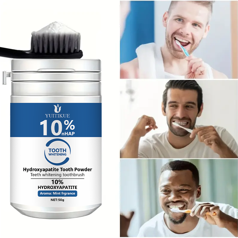 YUTIKUE 10% nHAP Tooth Powder  - Teeth Whitening Results review and price