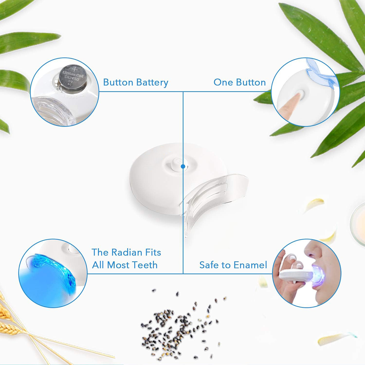 Teeth Whitening Kit - 5X LED L - Teeth Whitening Results review and price