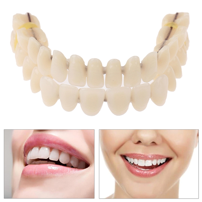 Resin Teeth Denture Upper Lowe - Teeth Whitening Mask review and price