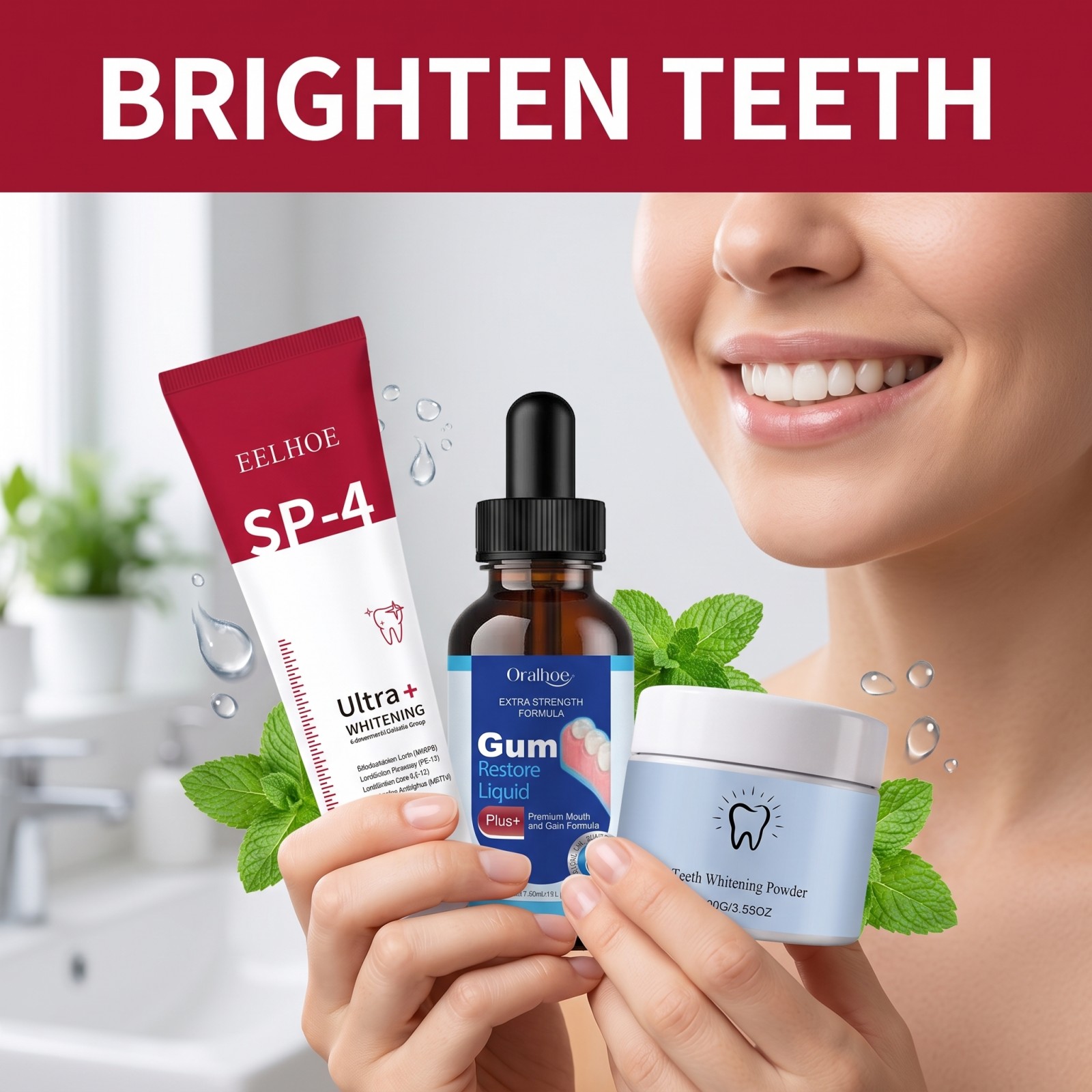 Oral Care Combo Set Whitening  - Teeth Whitening Results review and price