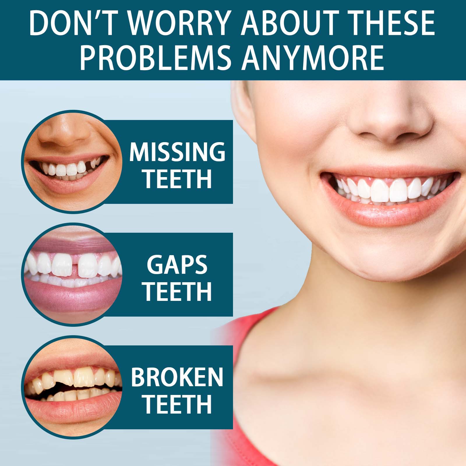 ​EELHOE Veneers Teeth Snap on  - Teeth Whitening Mask review and price