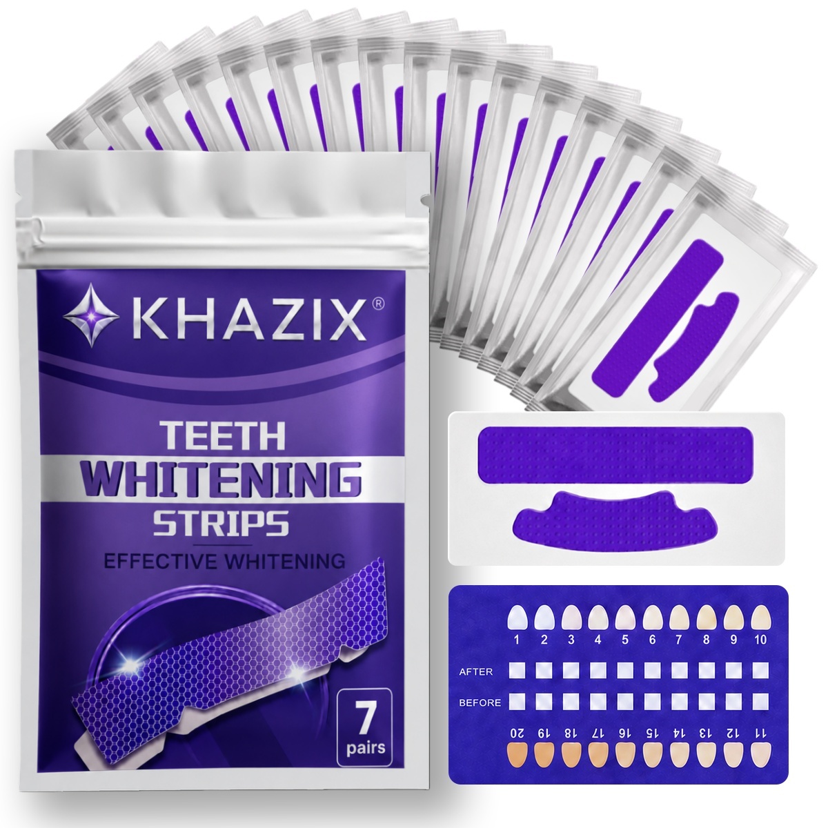 1/7 pairs Teeth Whitening Stri - Teeth Whitening Retainer review and price