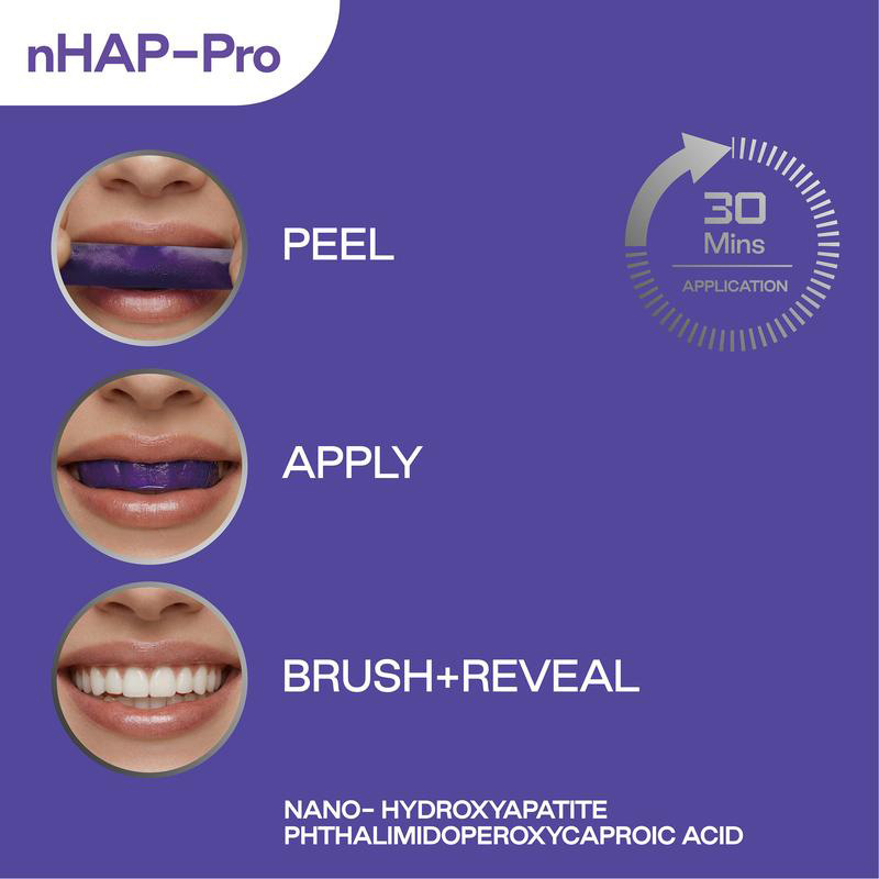 Purple Teeth Whitening Strips  - Teeth Whitening Retainer review and price