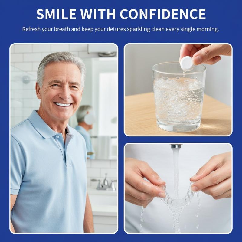 Oral Care Denture Cleaning Tab - Teeth Whitening Free review and price