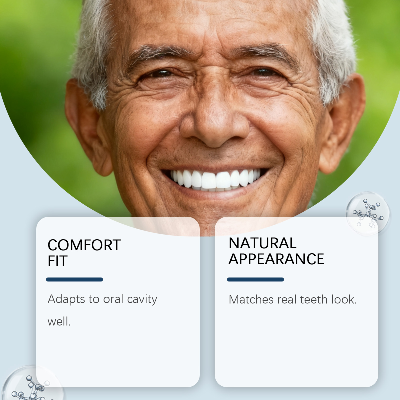 Dentures Full Set Natural Uppe - Teeth Whitening Instant review and price