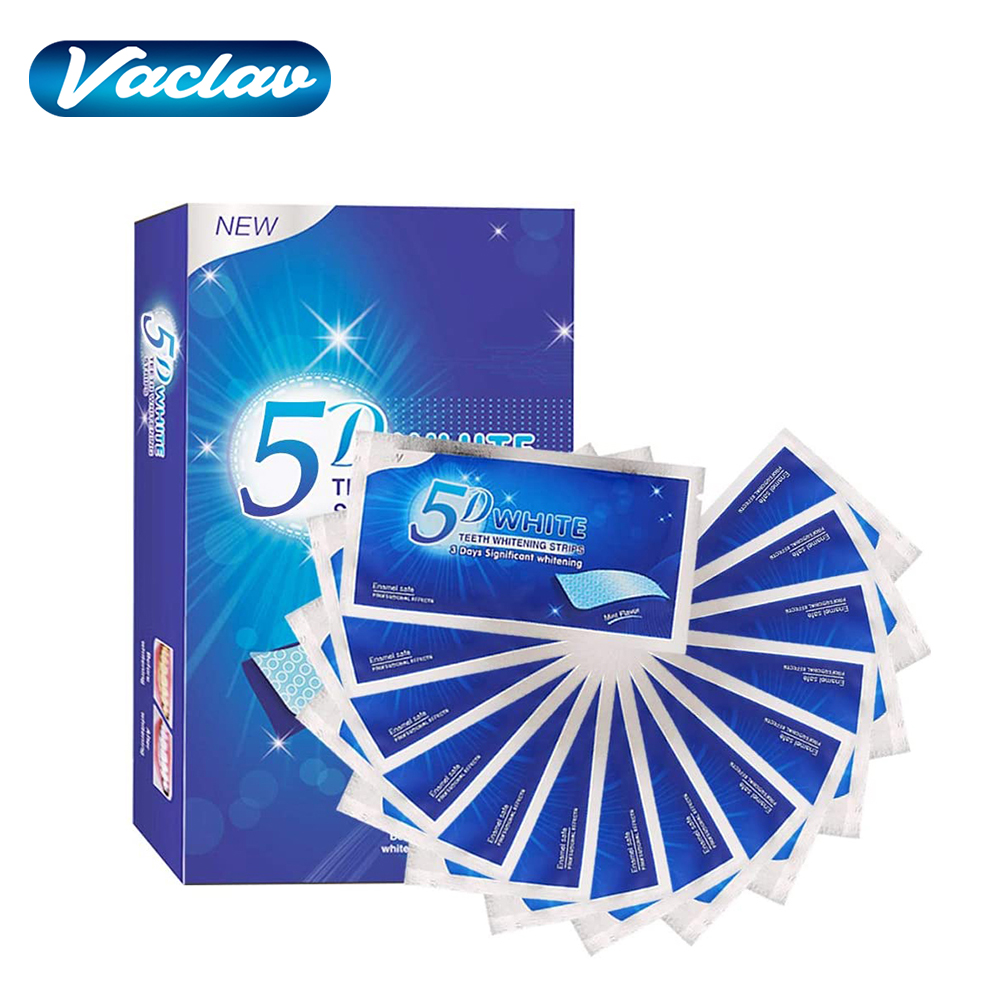 5D White Teeth Whitening Strip - Teeth Whitening Results review and price